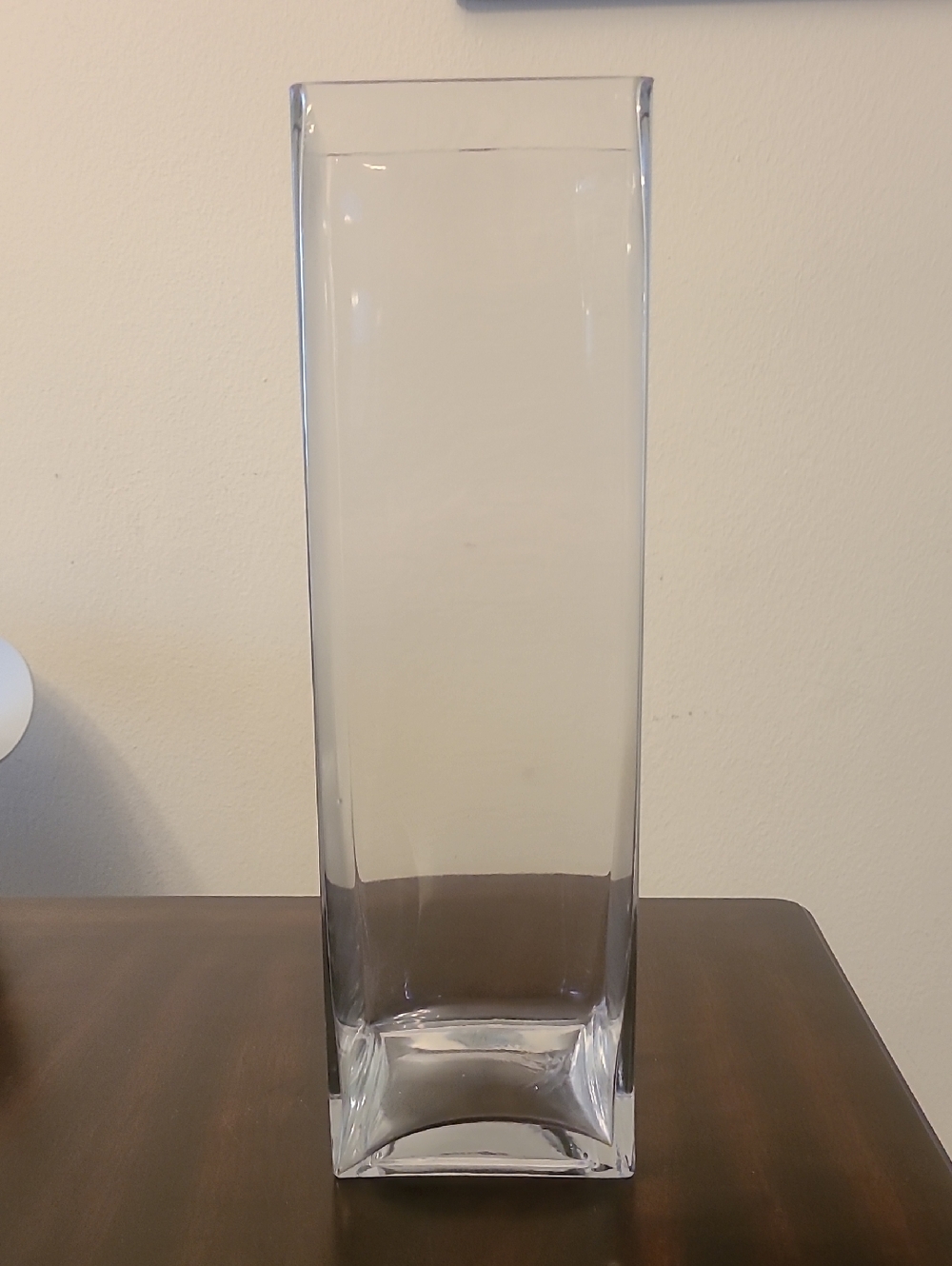 Clear 15.5" Glass Rectangular Vase -‎ Home Accents